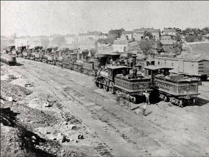 Attached Image: B&O_188_@1877 B&O strike.jpg