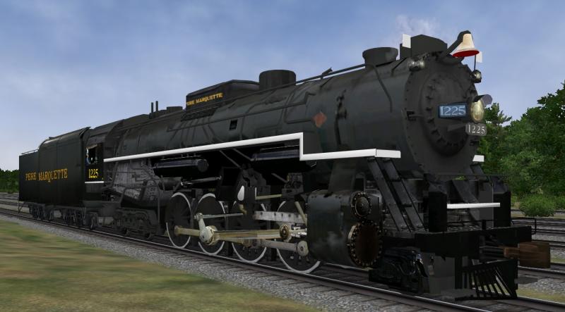Attached Image: Pere Marquette 1990 version with new tender.jpg