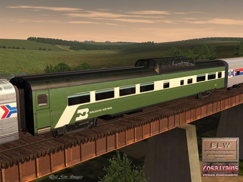 Early Amtrak Trains - Elvas Tower