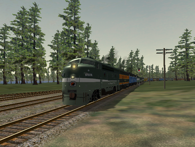 msts様 Early Amtrak Trains - Elvas Tower