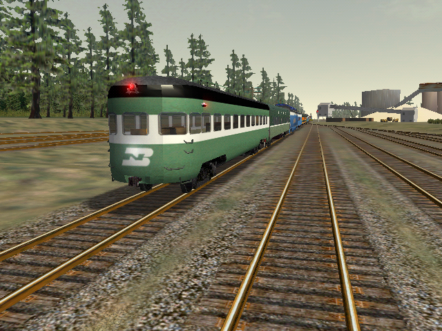Early Amtrak Trains - Elvas Tower