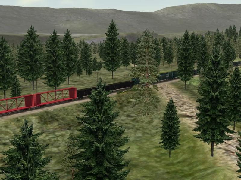 Attached Image: west_of_cle_elum_crossing_the_trackbed_of_the_former_mainline.jpg