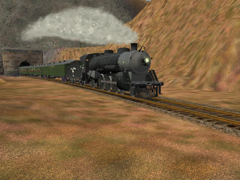 Attached Image: 1225 exiting a tunnel at Bucket Springs.jpg