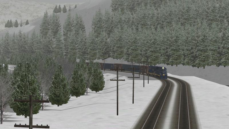 Attached Image: B&O Freight in Winter Along the Sandpatch-3.jpg