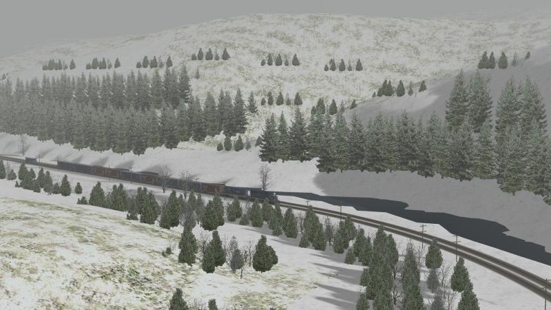 Attached Image: B&O Freight in Winter Along the Sandpatch-1.jpg